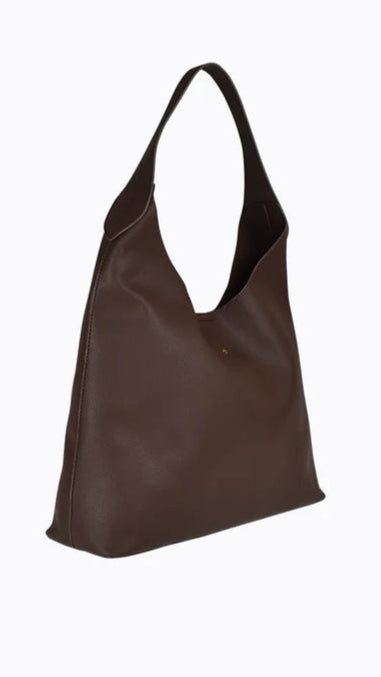 Duke Hobo Bag Chocolate PU Leather Crossbody Purse for Women - Stylish & Durable Handbag for Work, Travel & Everyday Use