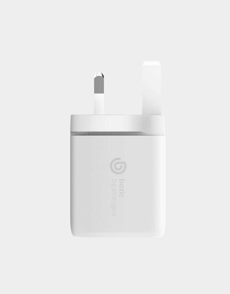 GoPort PD20 UK - Fast Charging USB-C Power Delivery 20W Wall Charger - Perfect for iPhone, iPad, Samsung & More - Home, Office & Travel Use