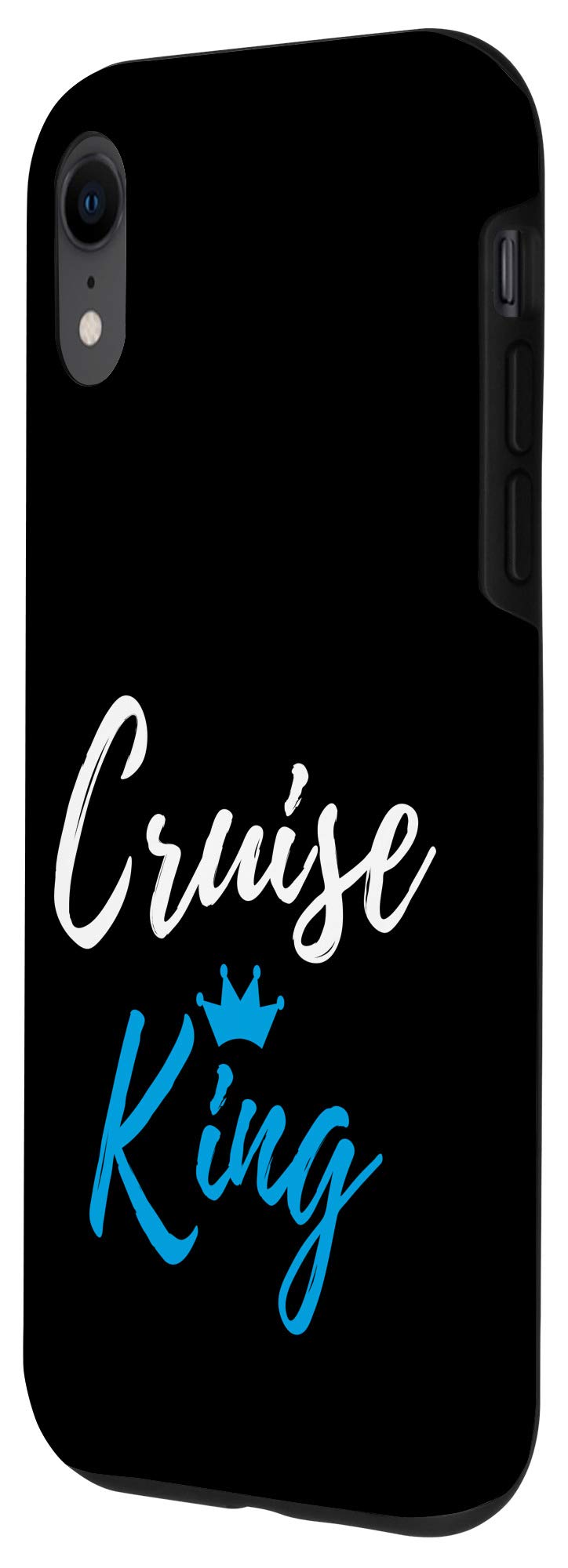 iPhone XR Cruise King Phone Case - Funny Vacation Traveler Cover for Cruise Lovers | Durable Protection for Travel & Adventure