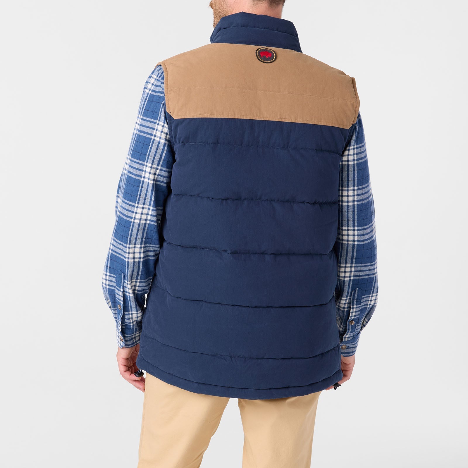 Ryker Peak Down Vest for Men - Lightweight Warm Puffer Jacket for Outdoor Hiking & Winter Travel - Water-Resistant Insulated Coat for Camping, Skiing & Cold Weather Activities