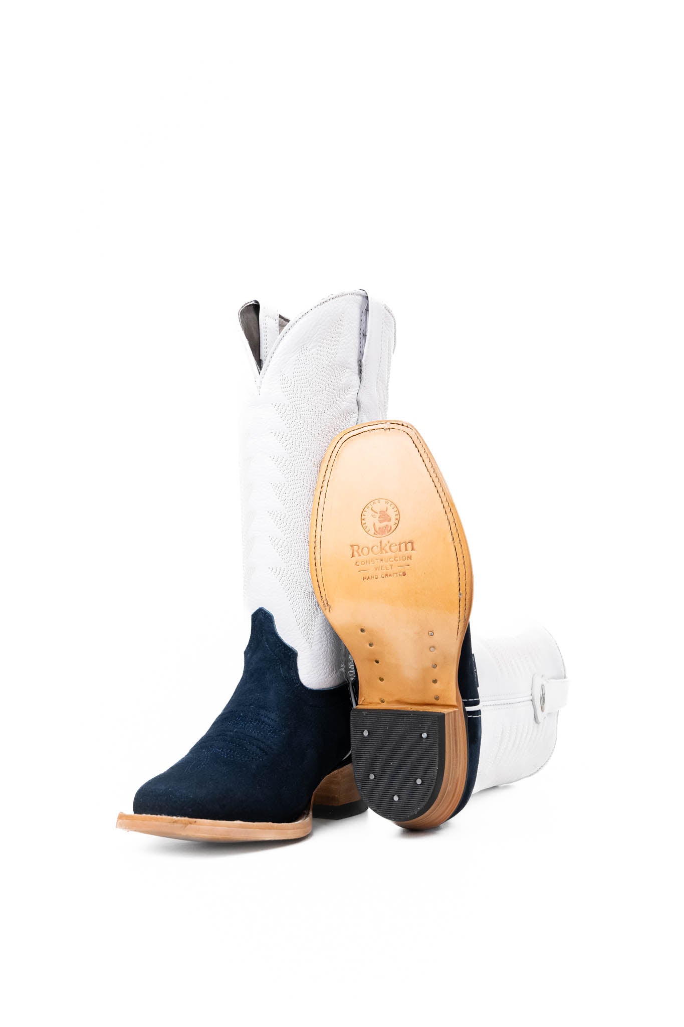 Sierra Roughout Frontier Toe Cowgirl Boots - Western Style Leather Boots for Women - Comfortable & Durable for Riding, Country Dancing & Outdoor Activities