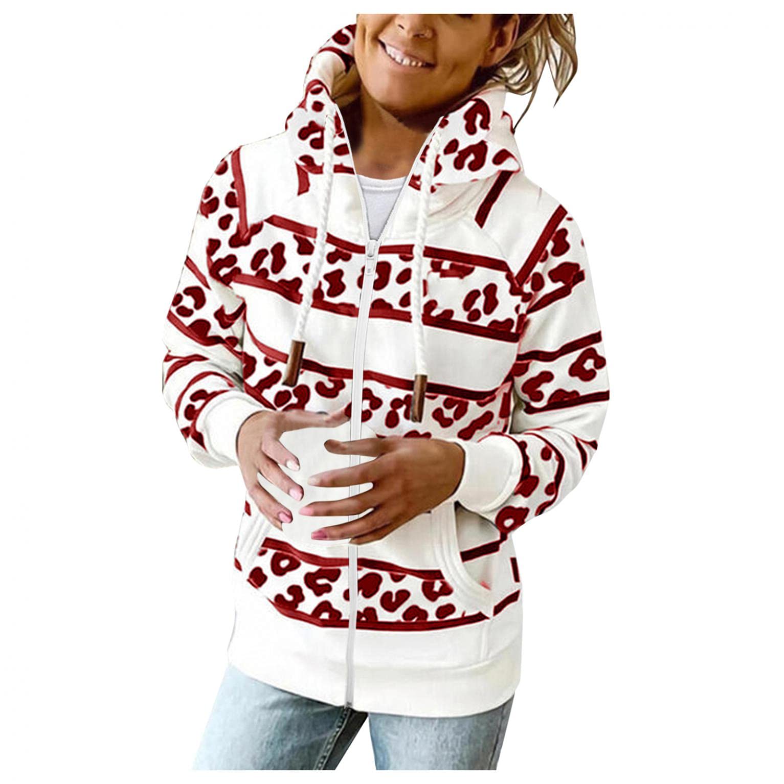 Gibobby Women's Casual Hooded Sweatshirt - Long Sleeve Turtle Neck Pullover with Pocket & Drawstring | Perfect for Fall Layering, Outdoor Activities & Lounge Wear
