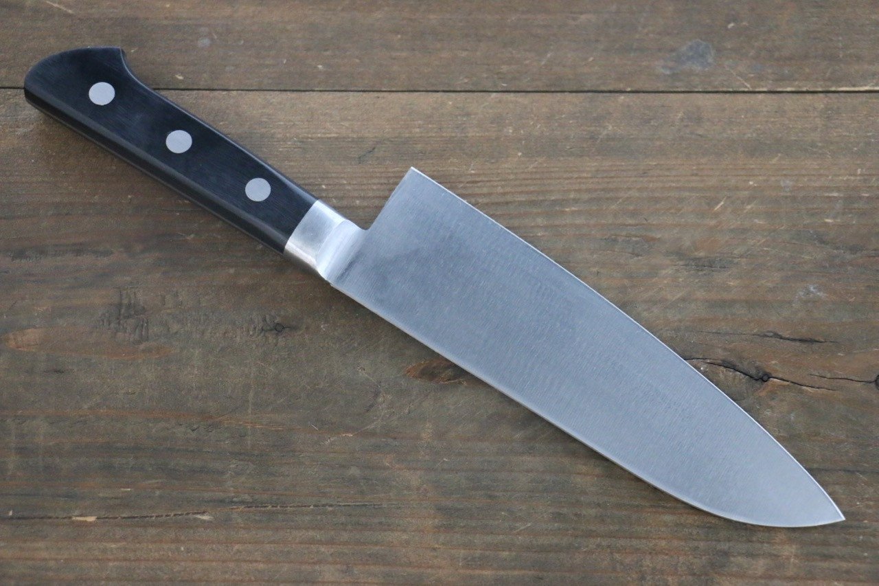 Masahiro Japanese Steel Santoku Knife 175mm - Professional Chef's Knife for Slicing, Dicing & Mincing - Perfect for Home Kitchen & Restaurant Use