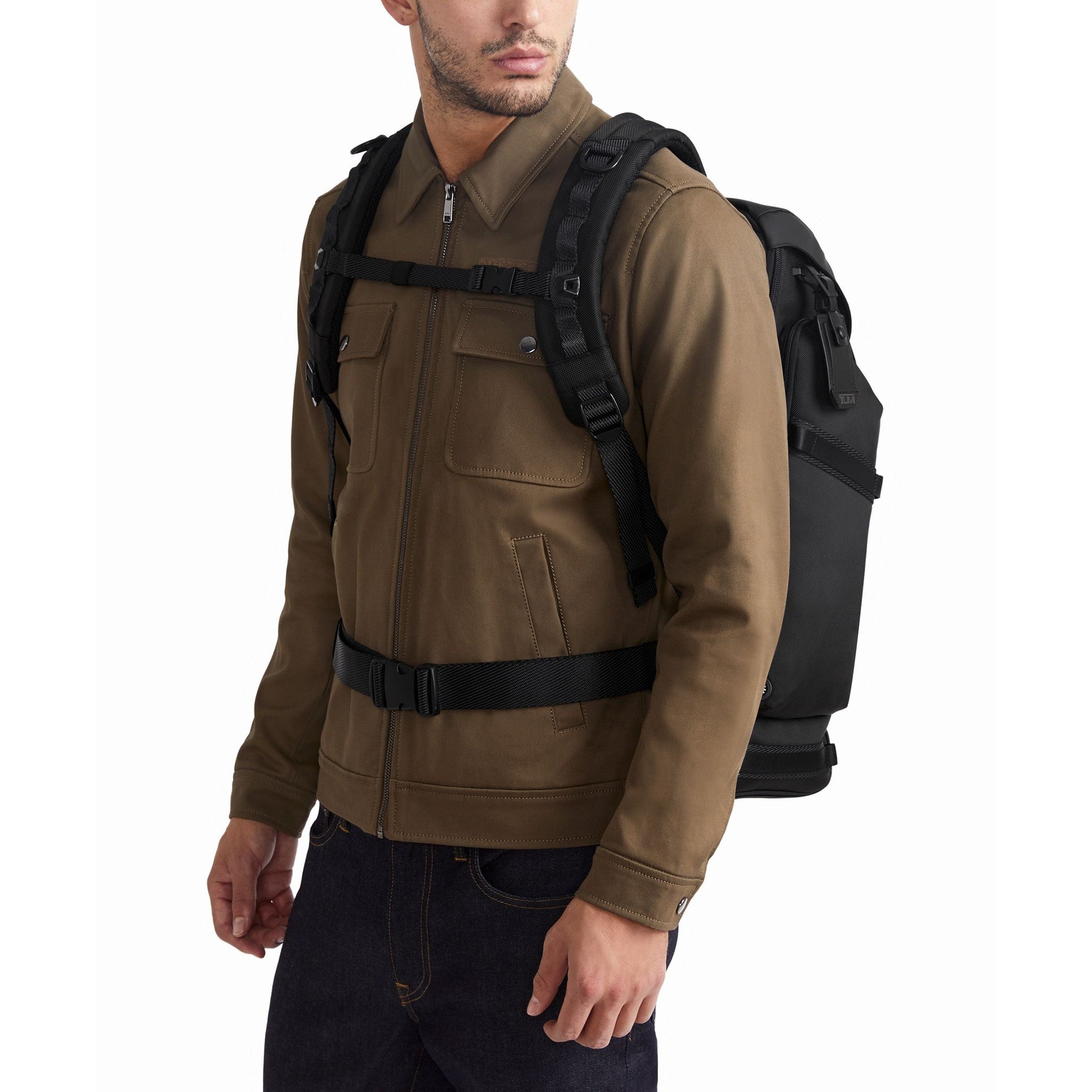 TUMI Alpha Bravo Expedition Flap Backpack - Durable Travel Backpack for Men & Women - Perfect for Business Trips, Hiking & Daily Commute