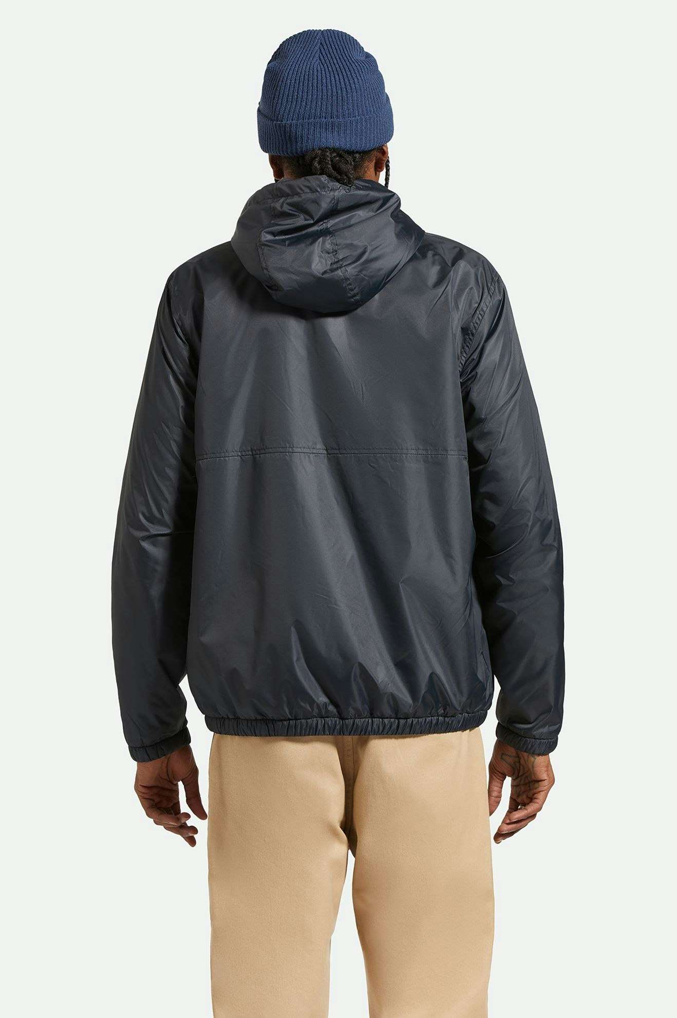 Claxton Parsons Arctic Fleece Lined Jacket for Men - Winter Warm Windproof Outdoor Jacket - Black - Perfect for Hiking, Camping & Cold Weather Activities