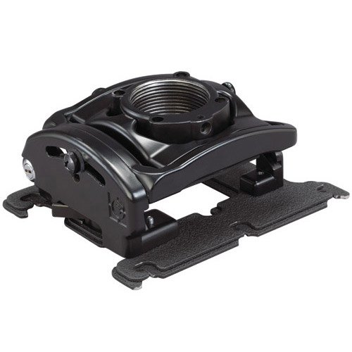 Chief Mfg. RPMA284 Black Projector Ceiling Mount - Heavy Duty Universal Projector Mounting Bracket for Home Theater, Classrooms & Conference Rooms