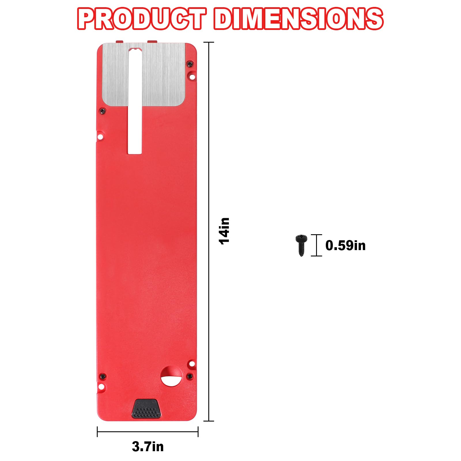 STZ6307 Zero Clearance Table Saw Insert Plate - Compatible with SKIL TS6307-00 Table Saw | Perfect for Woodworking, DIY Projects & Precision Cuts