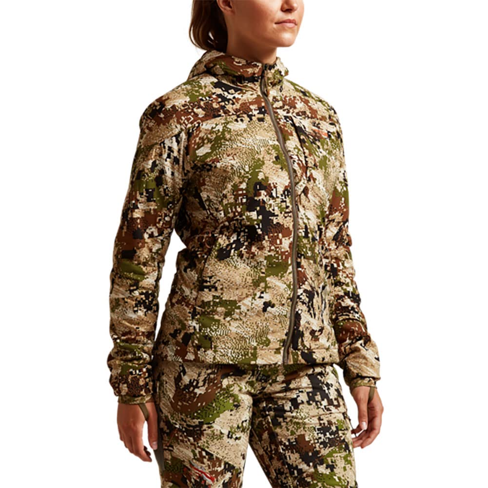 SITKA Gear Women's Modern Hunting Jacket - Lightweight Waterproof Camo Outdoor Jacket for Hunting, Hiking & Camping | All-Season Performance Apparel