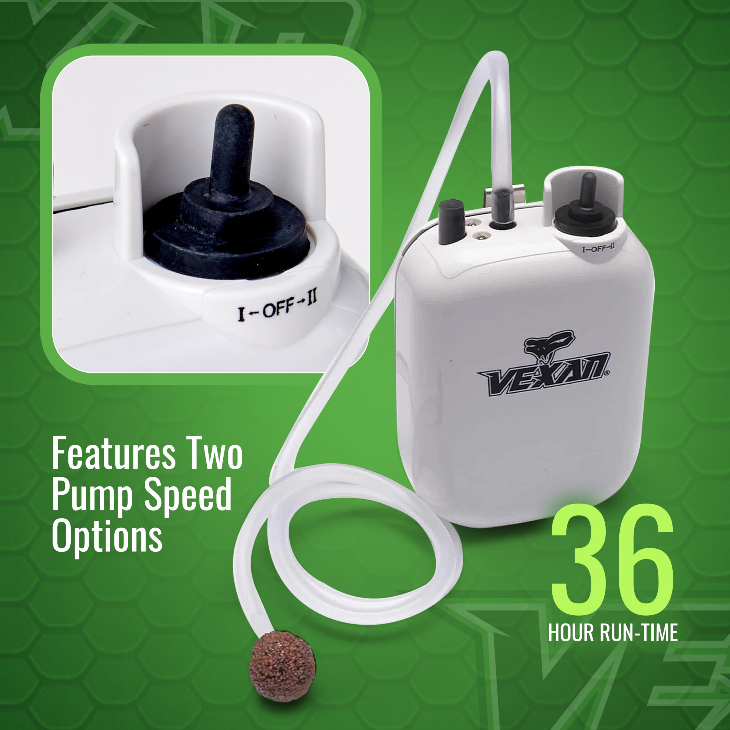 Vexan Aerated Fishing Bag - Heavy Duty Zipper for Tournament Weigh-in | Keep Fish Alive Longer