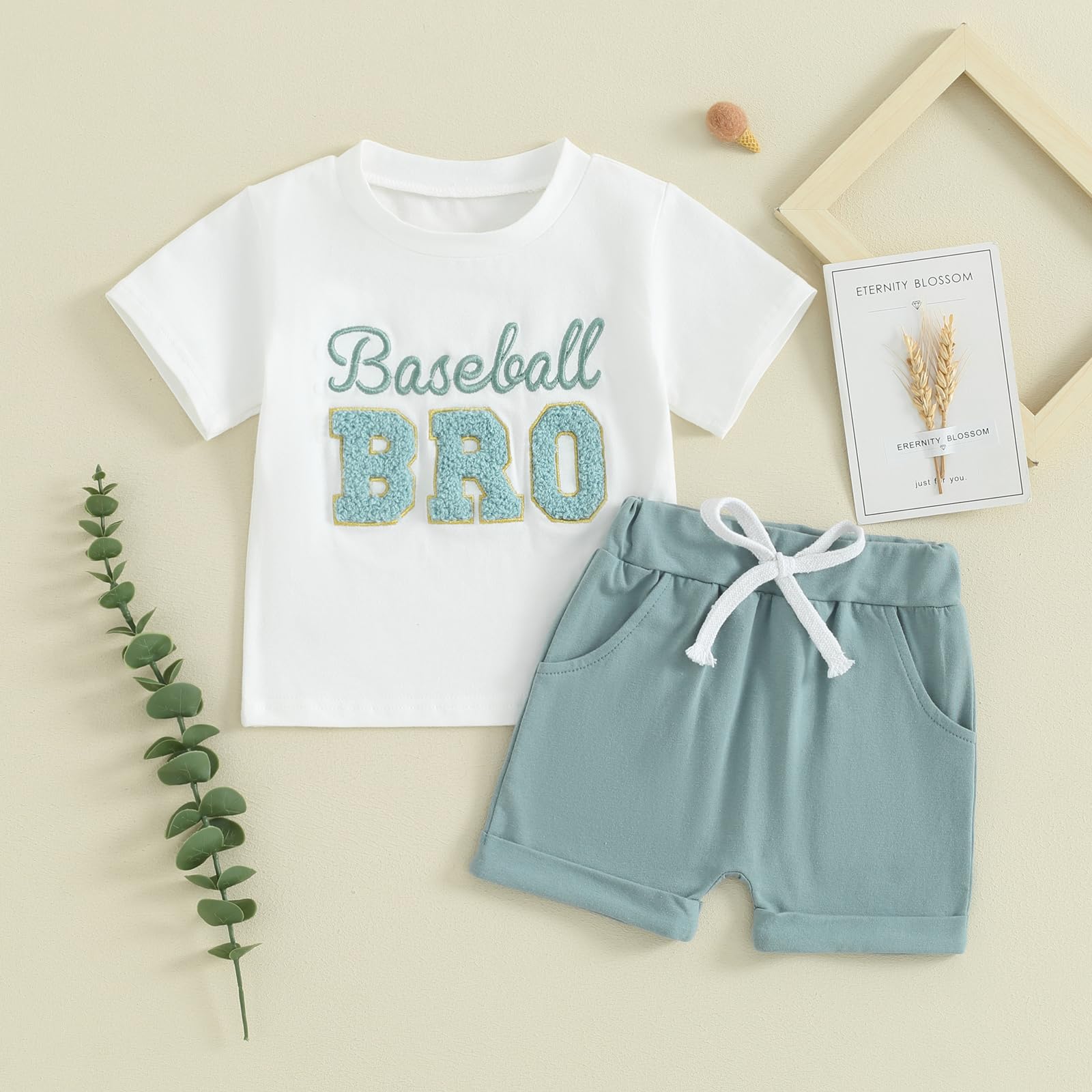 Toddler Summer Outfit Set - Baby Boy & Girl Cotton T-Shirt & Shorts for Newborns | Playtime, Beach & Outdoor Activities