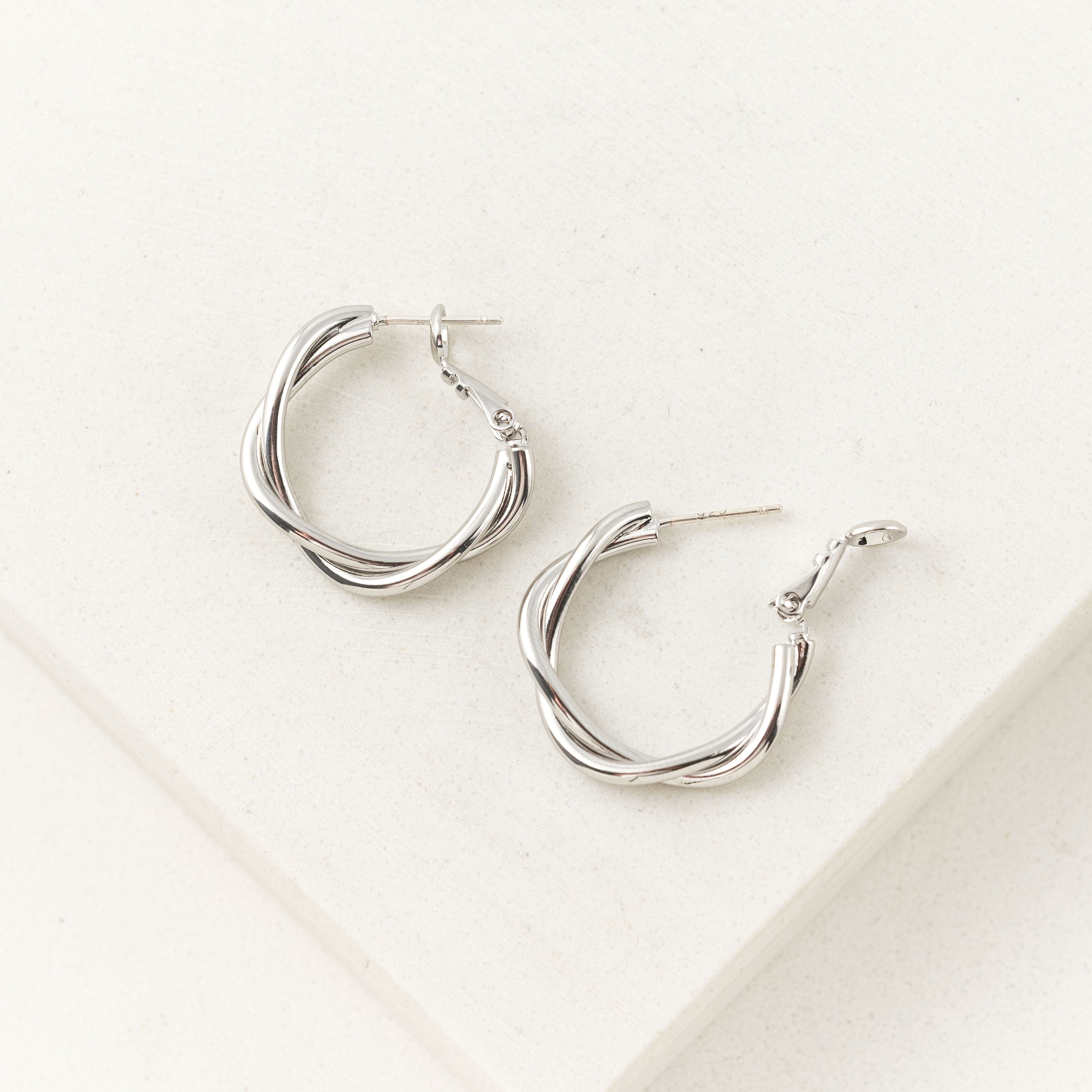 Rory Hoop Earrings for Women - 14K Gold Plated Dainty Huggie Hoops - Minimalist Everyday Jewelry for Work, Date Night & Gifting
