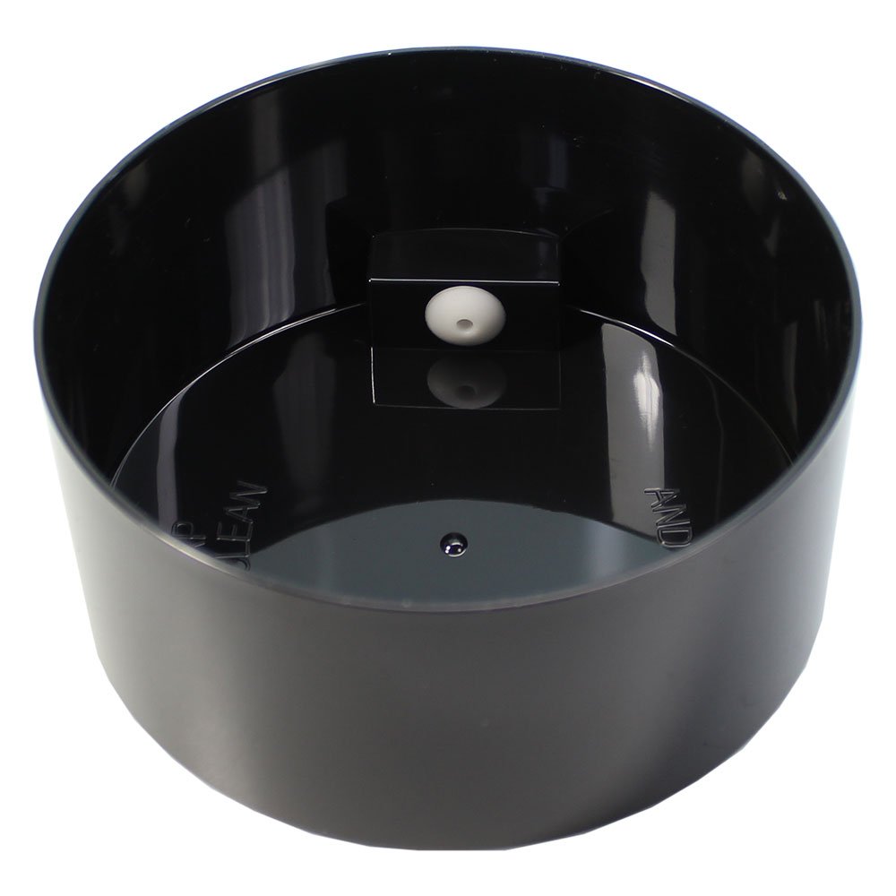 Pawvac 24oz Vacuum Sealed Pet Food Storage Container with Black Cap & White Treats - Airtight Dry Food Dispenser for Dogs & Cats - Perfect for Kitchen Pantry Organization & Fresh Pet Food Preservation