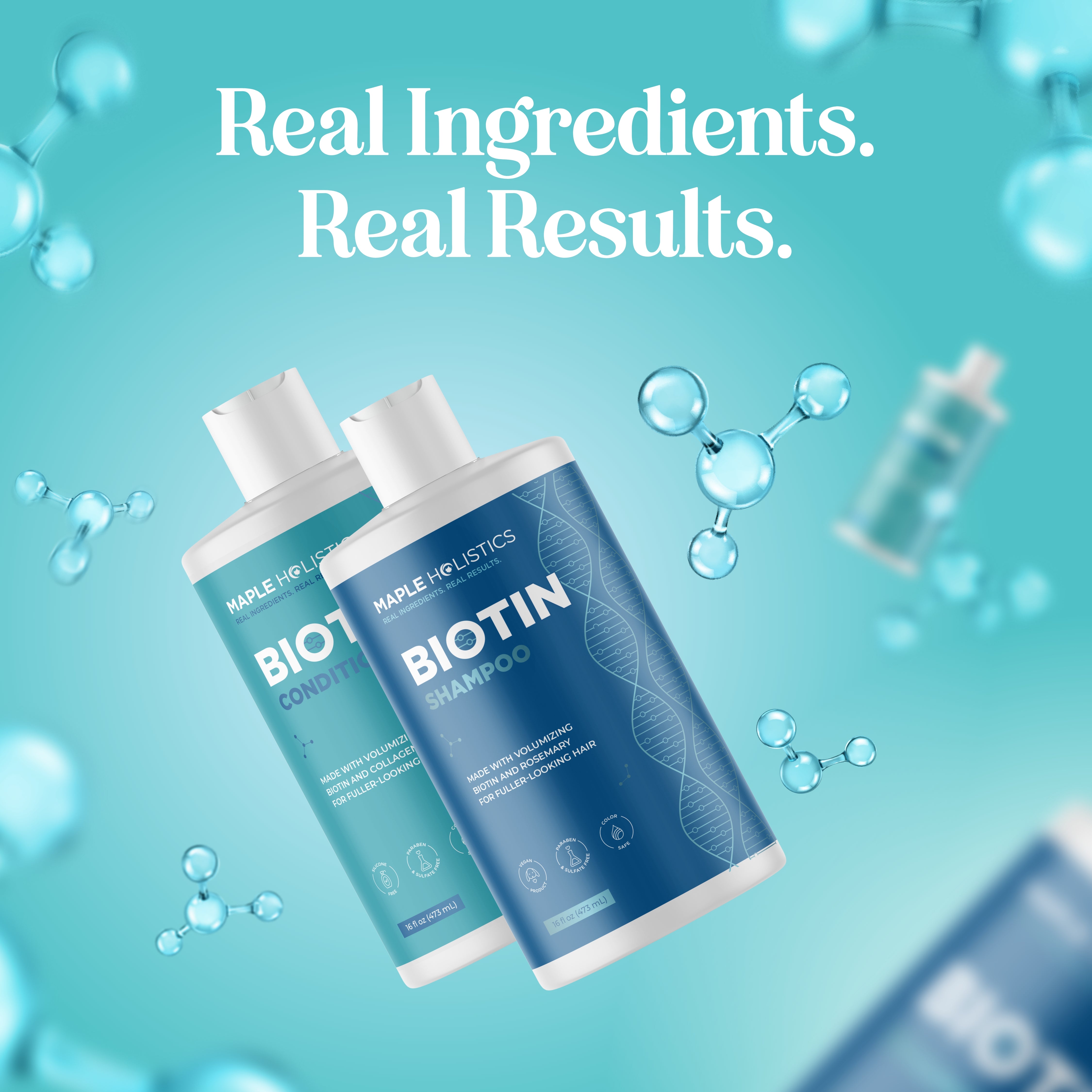 Premium Biotin Hair Growth Set & Bundle for Thicker, Stronger Hair - Essential Vitamins for Healthy Hair, Skin & Nails - Perfect for Daily Hair Care Routine & Beauty Regimen