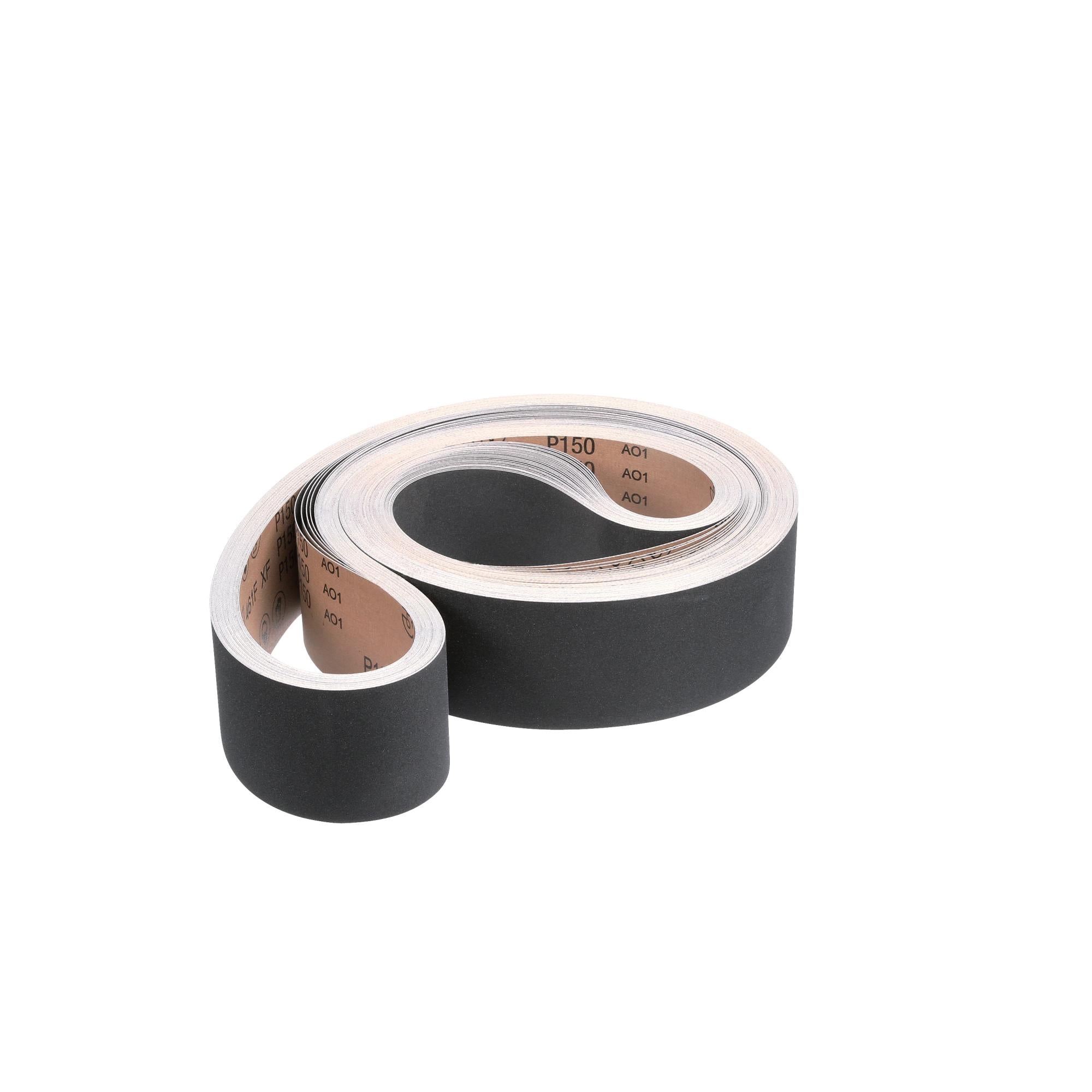 3M 461F Cloth Sanding Belt - P150 XF Fine Grit, 4