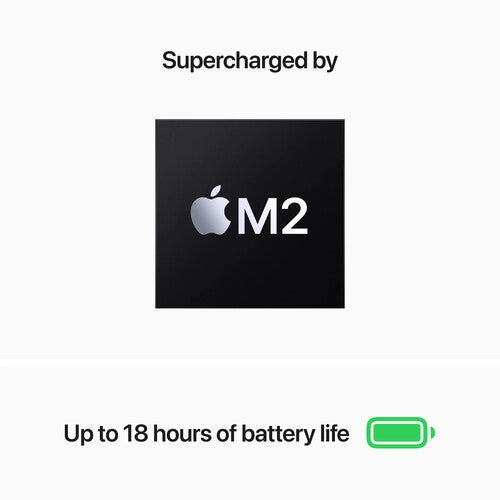 Apple MacBook Air 13.6-inch Laptop with M2 Chip (Space Gray) - Lightweight & Powerful for Work, Study & Creative Projects