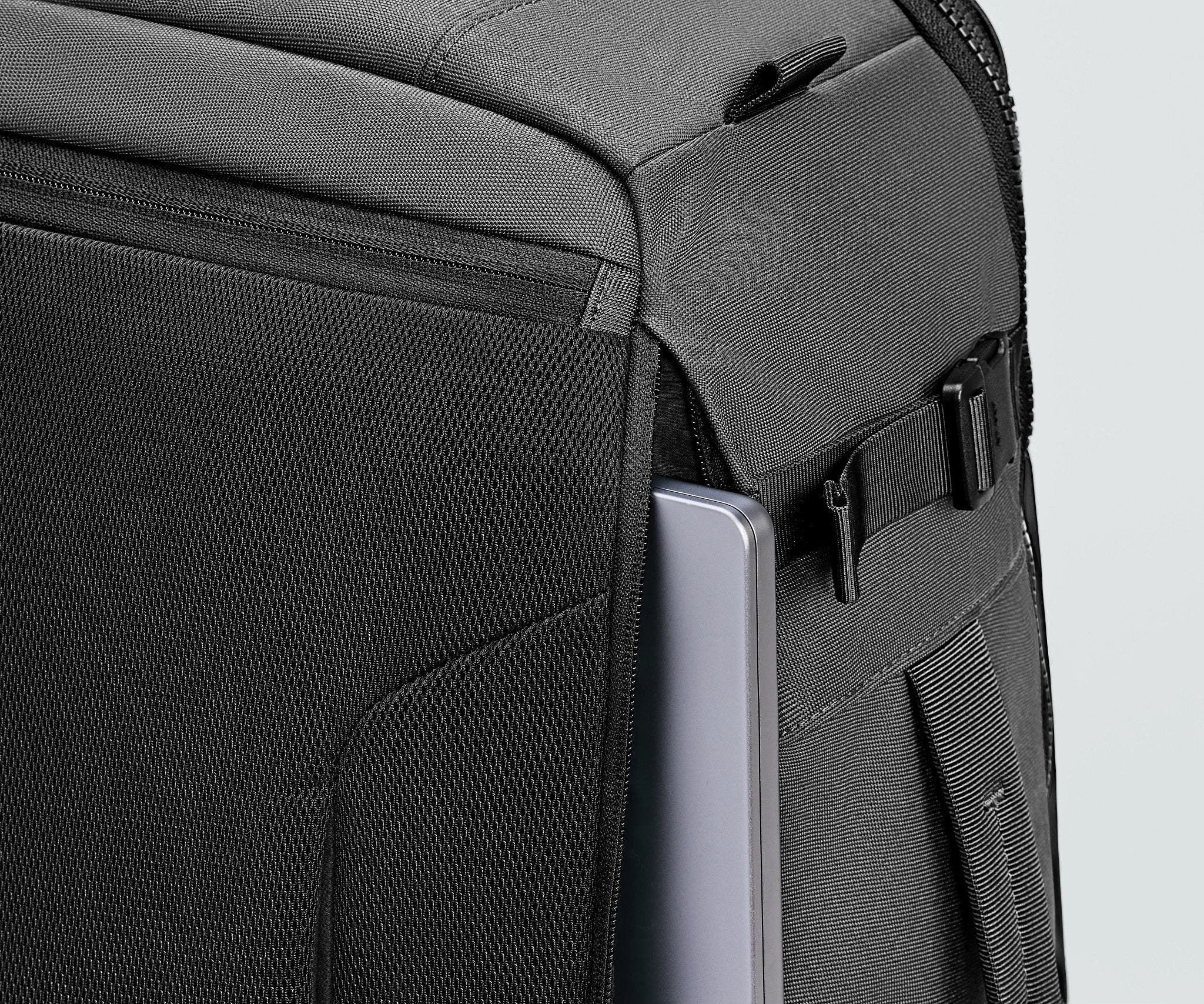 Jet Black 45L Active Convertible Backpack - Durable Travel & Hiking Backpack for Men & Women - Perfect for Outdoor Adventures, Commuting & Gym Use