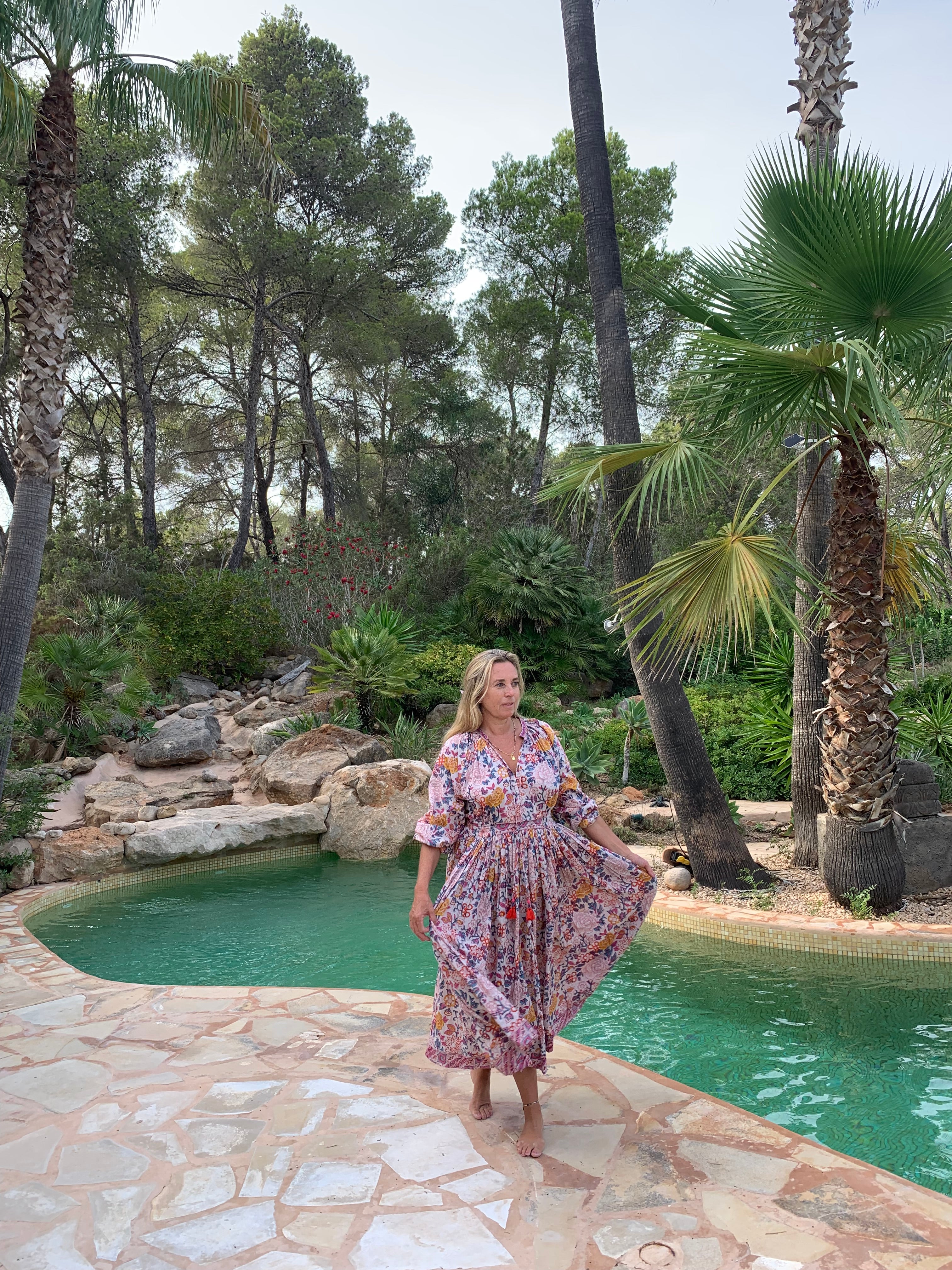 Gypsy Queen Dress - Bohemian Style Flowy Maxi Dress for Women | Perfect for Festivals, Beach Vacations & Summer Outfits
