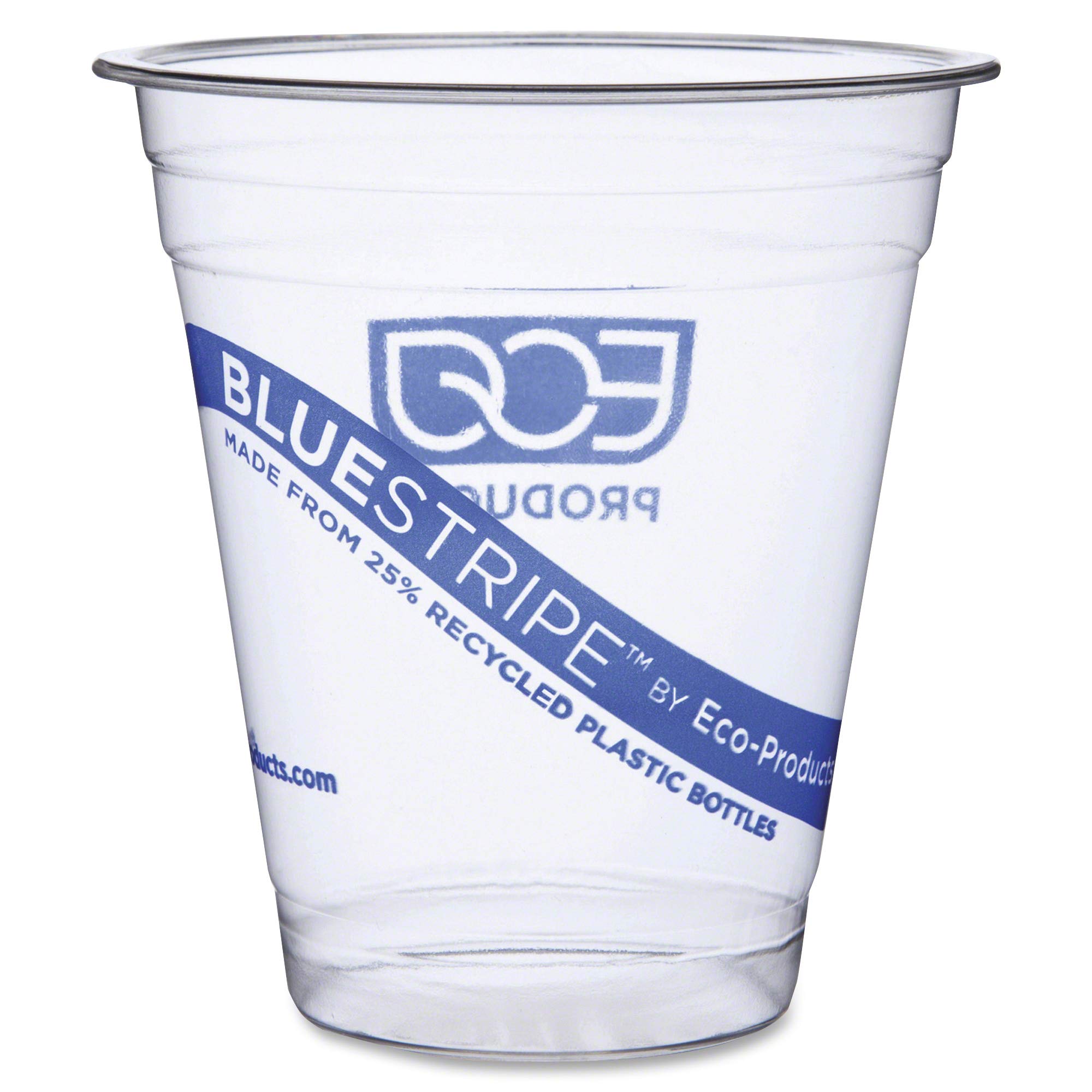Eco-Friendly 12 oz Clear Plastic Cold Drink Cups - 1000/Carton, Recycled Material, BPA-Free | Perfect for Parties, Restaurants, and Eco-Conscious Events