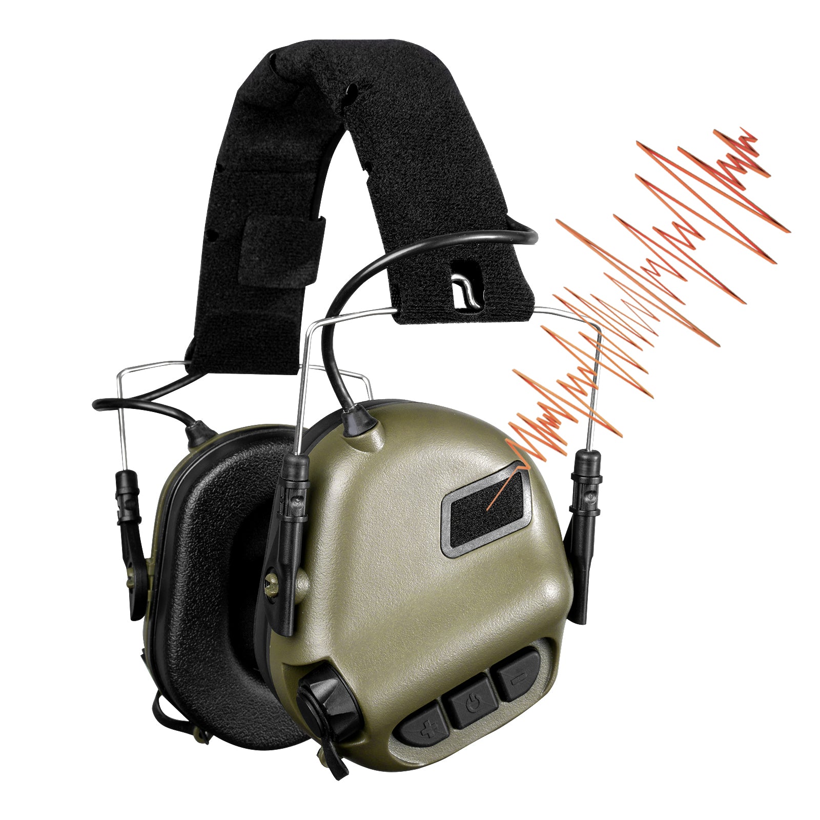 Raddy S22 Electronic Shooting Earmuffs - NRR 22dB Noise Canceling & Sound Amplification for Hunting, Shooting Range & Outdoor Sports (Discontinued)
