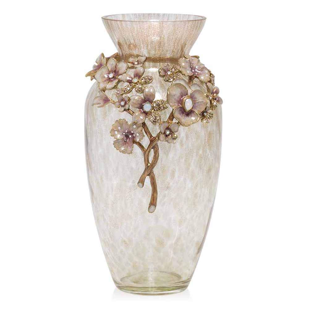 Jay Strongwater Polly Bouquet Boudoir Vase - Elegant Floral Home Decor for Bedroom, Bathroom & Living Room | Perfect Gift for Housewarming & Special Occasions | #SDH2400281