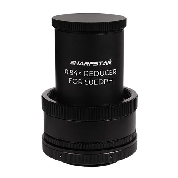 Sharpstar 0.84x Reducer for 50EDPH Refractor Telescope - Enhance Astrophotography & Wide-Field Views for Stargazing and Deep Space Observation