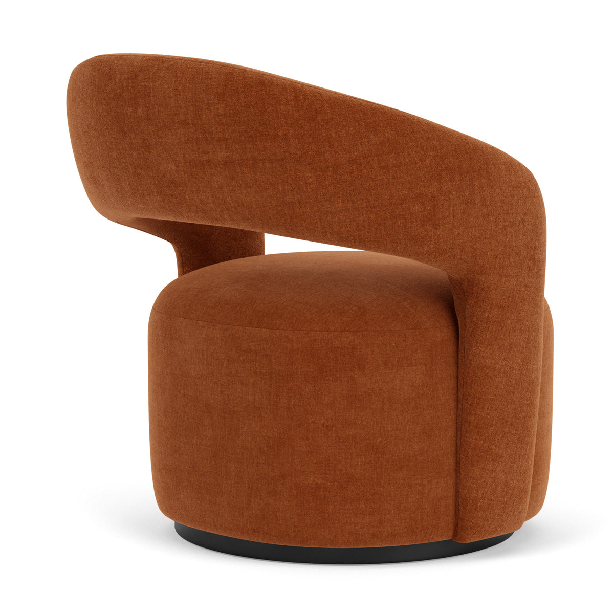 Stylish Judi Fabric Swivel Armchair - Modern Upholstered Accent Chair with 360° Rotation for Living Room, Bedroom or Office - Comfortable Lounge Seating for Home Decor
