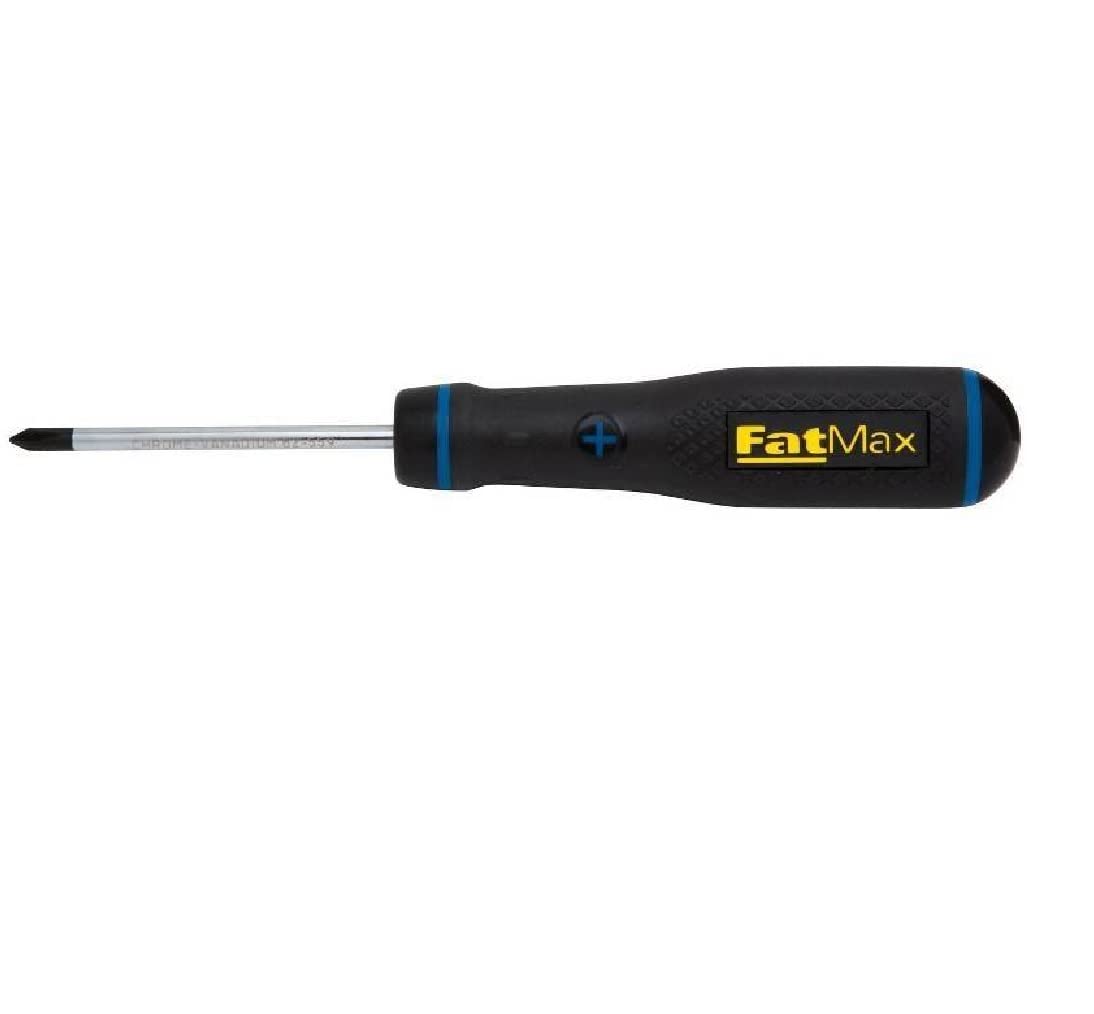Stanley 62-559 3-Inch #1 Phillips Screwdriver - Professional Hand Tool for Home Repair, Woodworking & DIY Projects