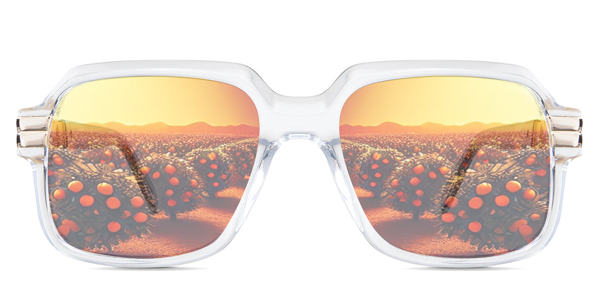 Hollis Women's Prescription Tinted Sunglasses - UV Protection & Stylish Eyewear for Driving, Outdoor Activities & Fashion Accessories