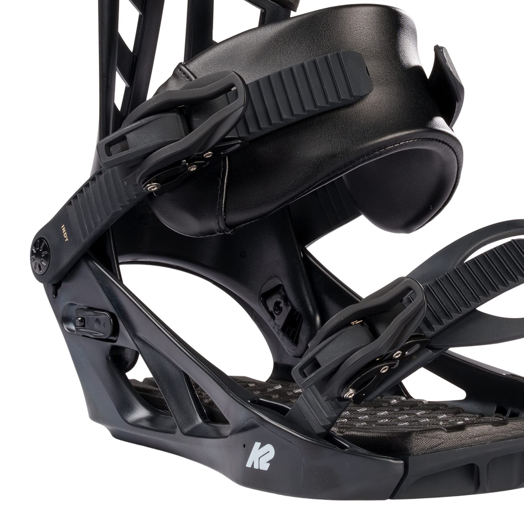 K2 Indy Men's Snowboard Bindings - High-Performance Snowboard Bindings for Men - Perfect for All-Mountain & Freestyle Riding