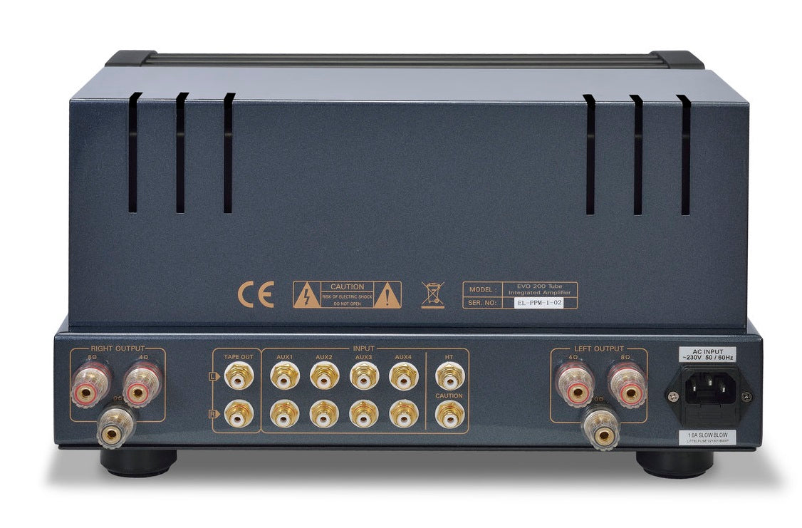 PrimaLuna EVO 200 Integrated Tube Amplifier - HiFi Stereo Audio System for Home Theater & Music Listening - Perfect for Audiophiles & Vinyl Enthusiasts