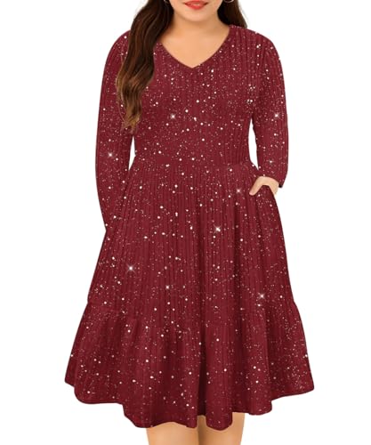 55-glitter Wine Red
