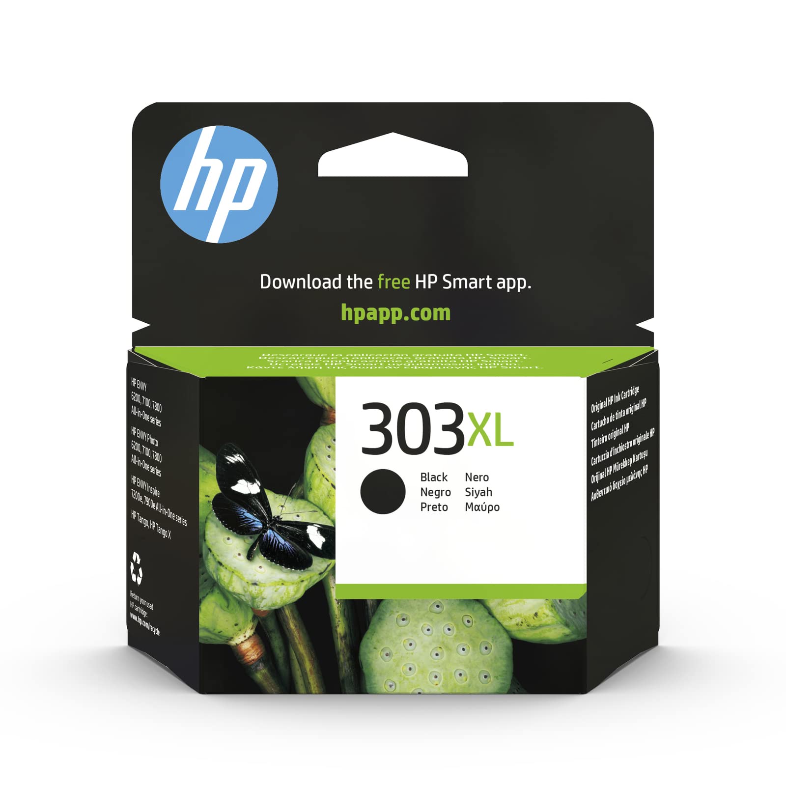 Original HP T6N4AE Ink Cartridge - Compatible with HP Printers for Home & Office Use