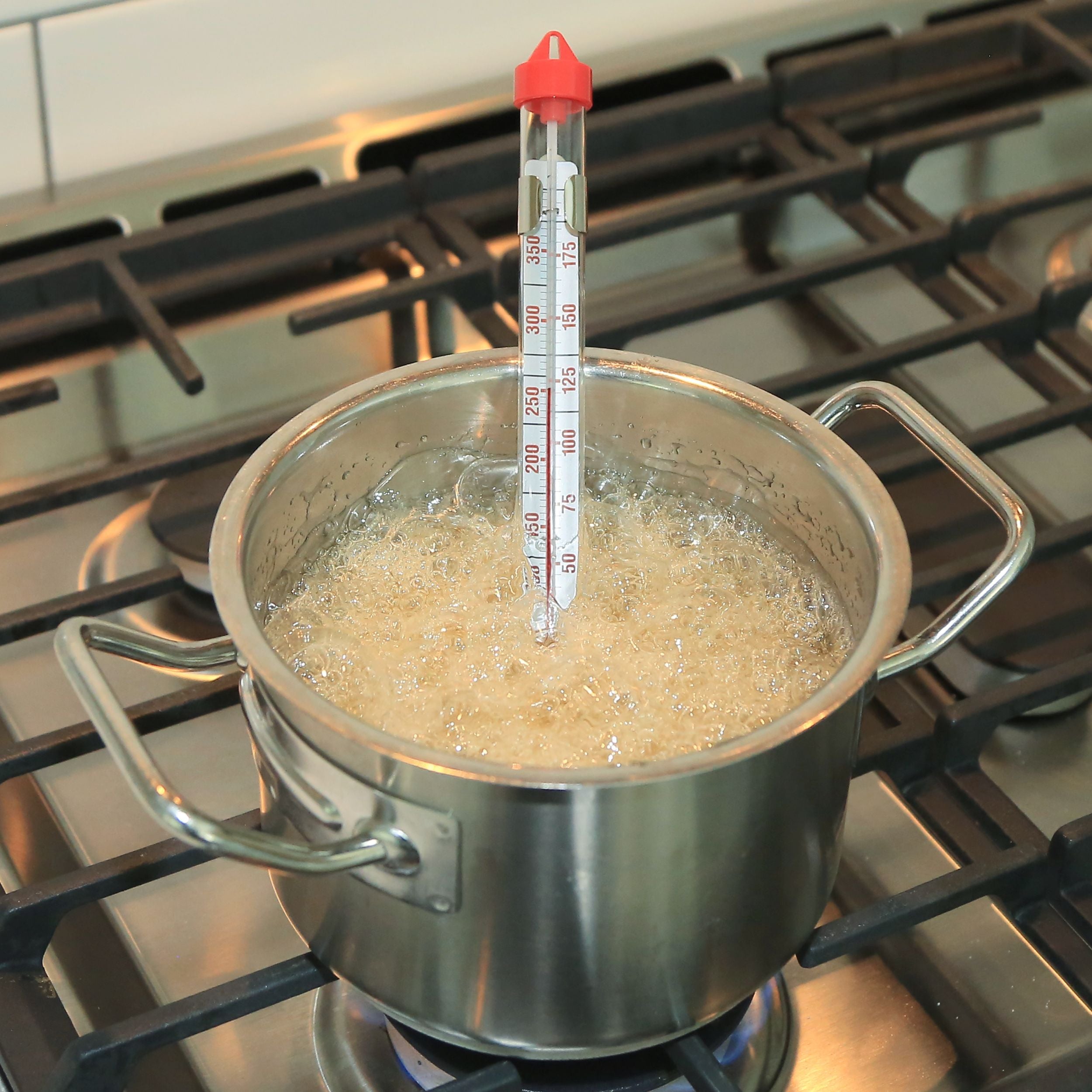 Digital Candy & Deep Fry Thermometer with Clip - Accurate Cooking Thermometer for Candy Making, Frying, Baking - Perfect for Home Kitchen & Professional Use