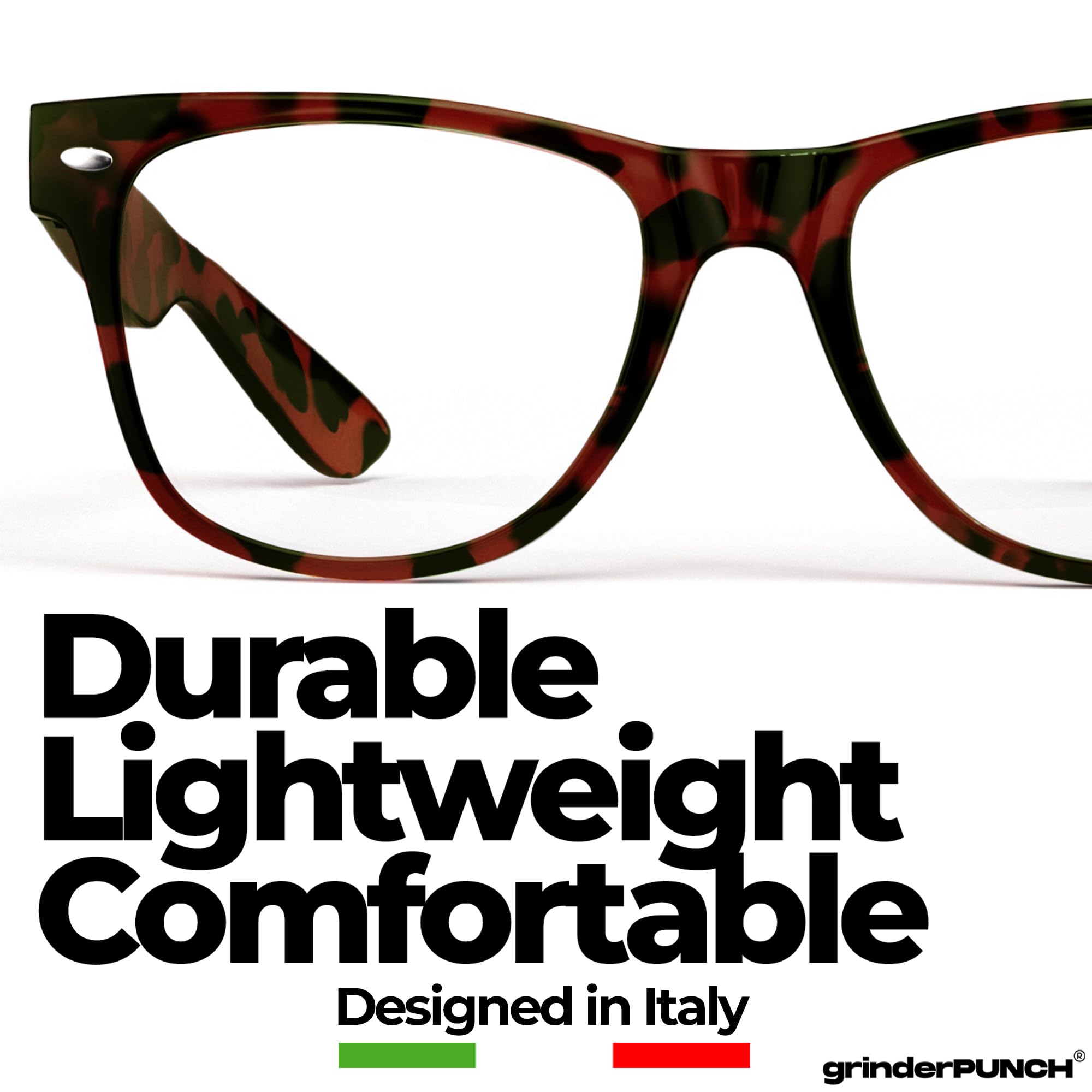 2 Pack High Magnification Reading Glasses (+1.00 to +6.00) - Strong Power Readers for Seniors & Adults - Perfect for Reading, Crafts & Close Work