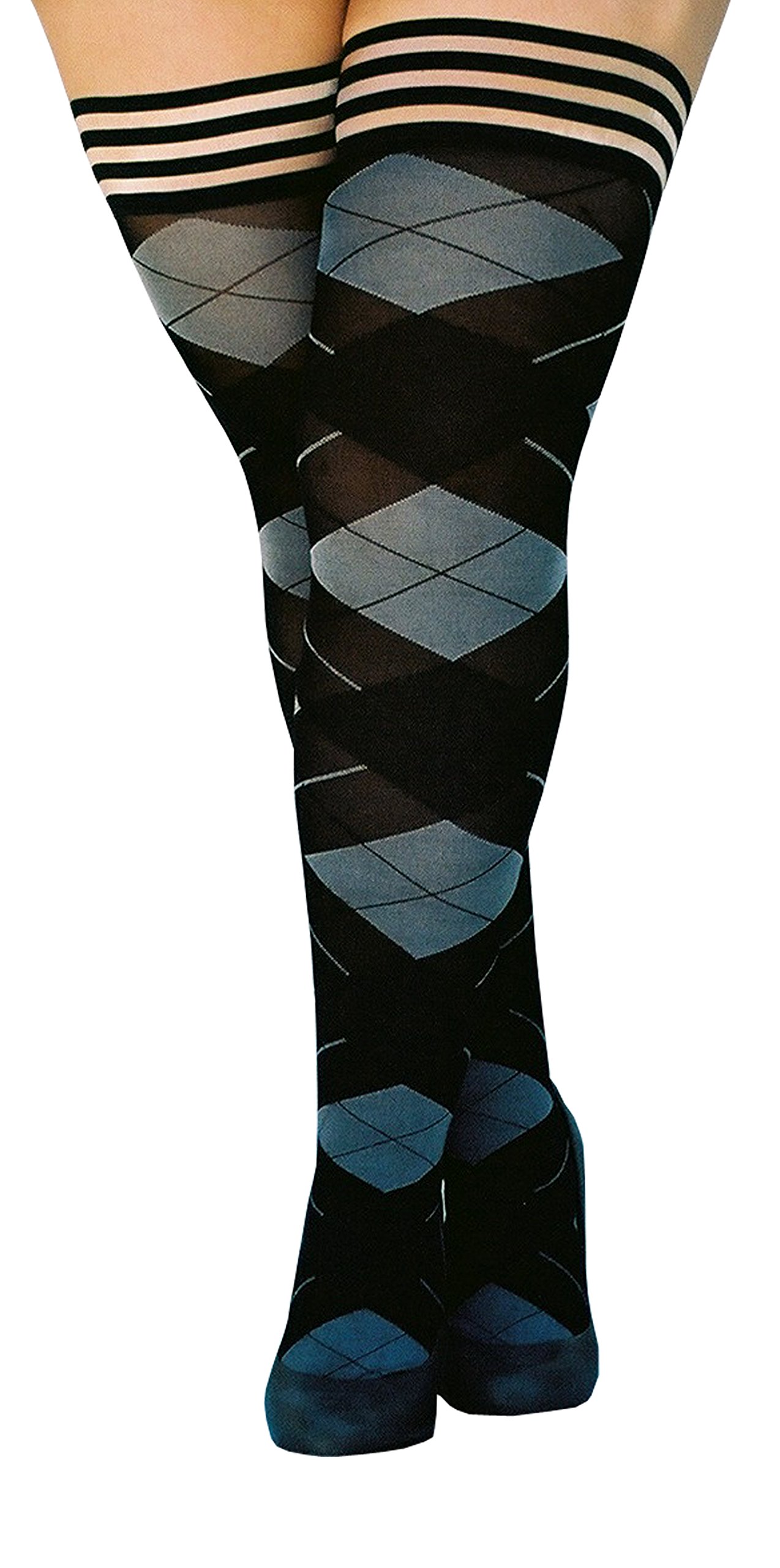 Kix'ies Women's Thigh High Stockings - Comfortable Maternity Lingerie & Pantyhose for Pregnancy | Perfect for Work, Date Night & Special Occasions