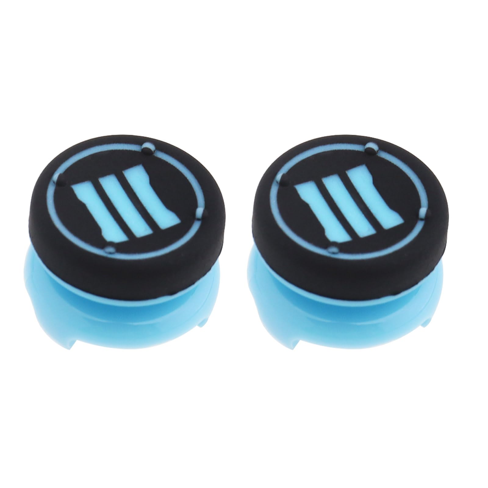 YINETTECH Analog Stick Thumb Grip Extenders for PS4, Xbox 360 & PS3 Controllers - 2 Pack (Blue) - Improve Gaming Comfort & Precision for FPS, Racing & Action Games