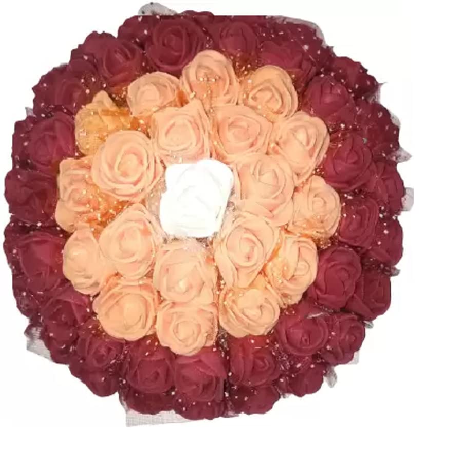 Shrungarika Collection Floral Gajra Hair Accessories for Women & Girls - Traditional Indian Hair Bun Decorations for Weddings, Parties & Festivals (HP-130)