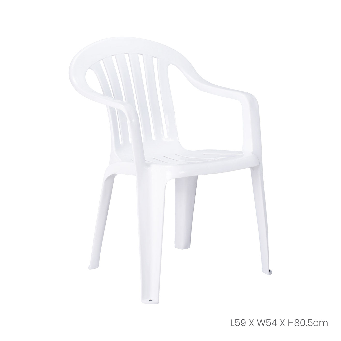 Poltrona Arm Chair (160) - Modern Accent Armchair for Living Room, Office, or Lounge - Comfortable Upholstered Chair with Wooden Legs