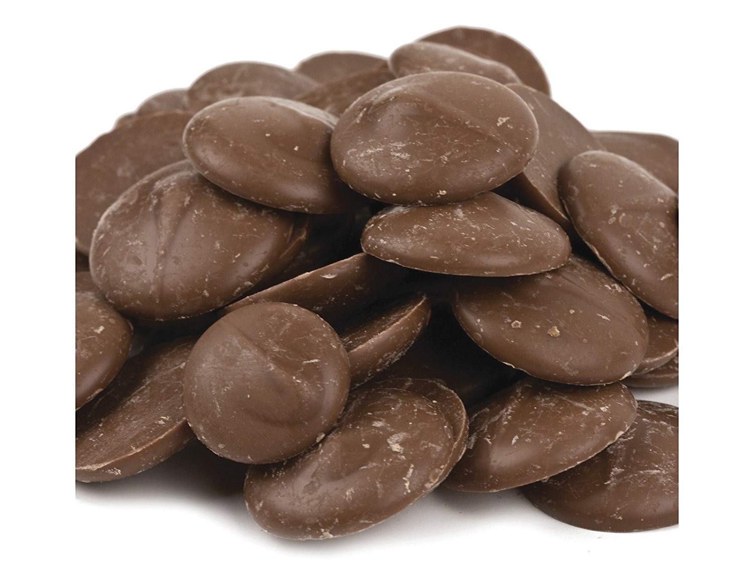 Merckens Milk Chocolate Melting Wafers - 5 lb Bulk Baking Chocolate for Candy Making, Cake Decorating & Desserts | Premium Melting Chocolate for Dipping, Molding & Fondue | Ideal for Home Bakers & Professional Chefs