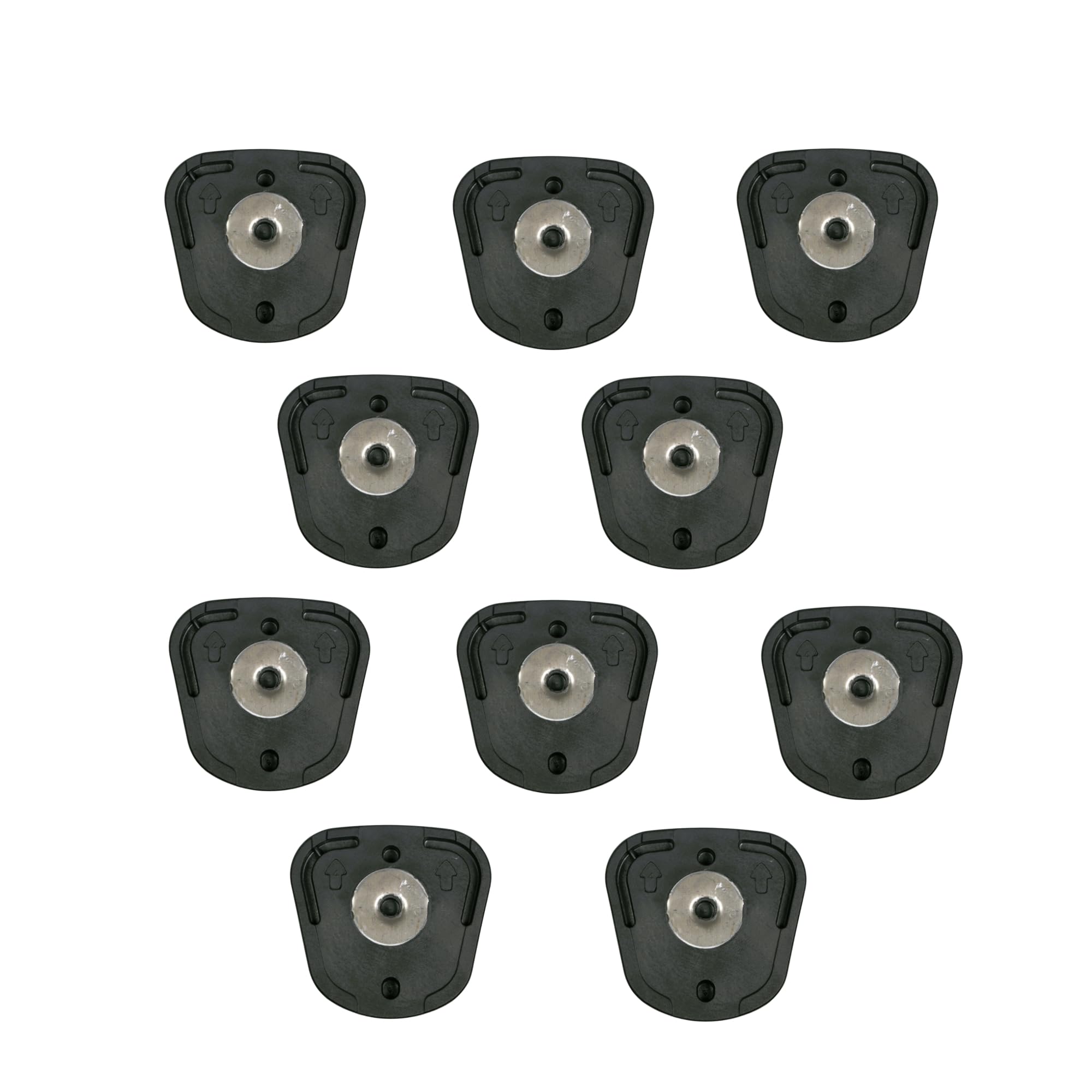 BioArt A7 Plus Dental Articulator Oblong Mounting Plates - 10 Pack for Crowns, Bridges & Dentures - Perfect for Dental Labs & Prosthodontics