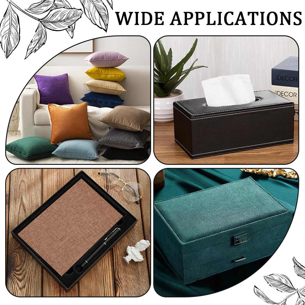 CRASPIRE 51 x 11.8 Inch Premium Linen Book Cloth - Brown Archival Quality Bookbinding Fabric for Scrapbooking, Album Making, Book Covering & DIY Projects - Densely Woven Paper-Backed Protector for Book Restoration & Crafting
