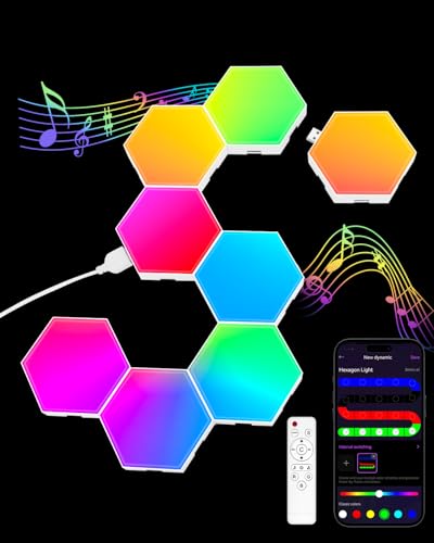Hexagon Lights-8pcs