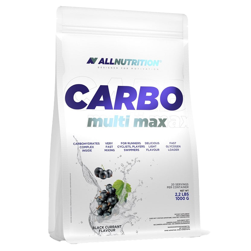 Allnutrition Carbo Multi Max - Natural Energy & Recovery Powder for Athletes, 1000g - Perfect for Pre-Workout, Post-Workout & Endurance Training