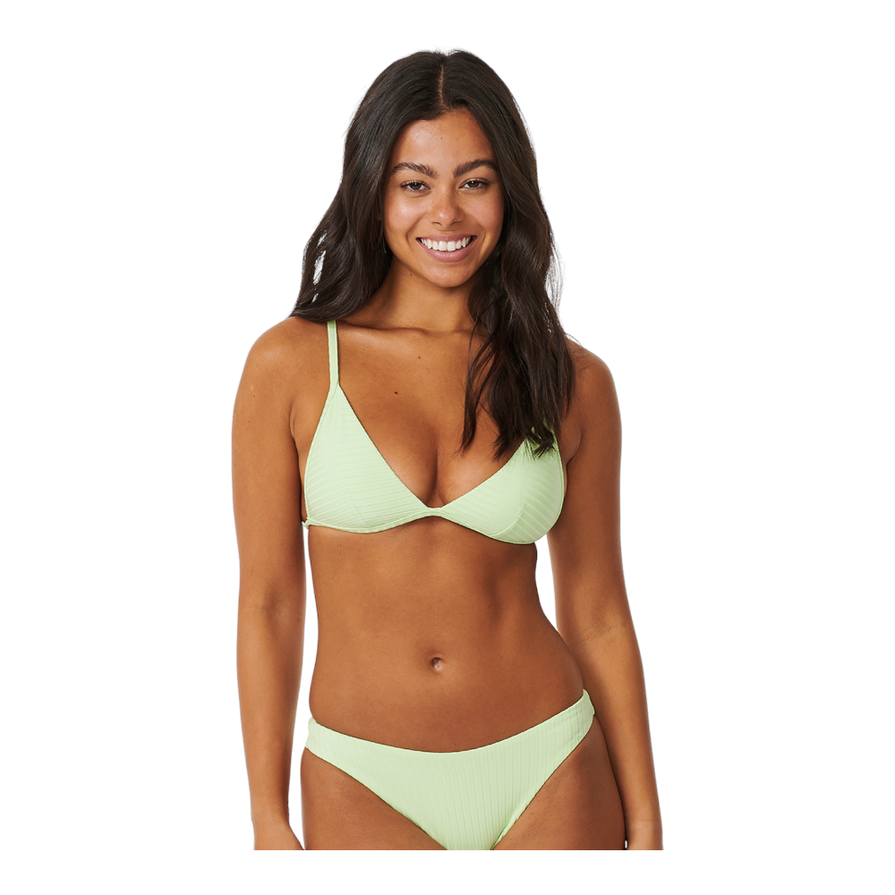 Rip Curl Premium Surf Fixed Triangle Bikini Top for Women - High-Quality Swimwear for Surfing, Beach & Summer Vacations