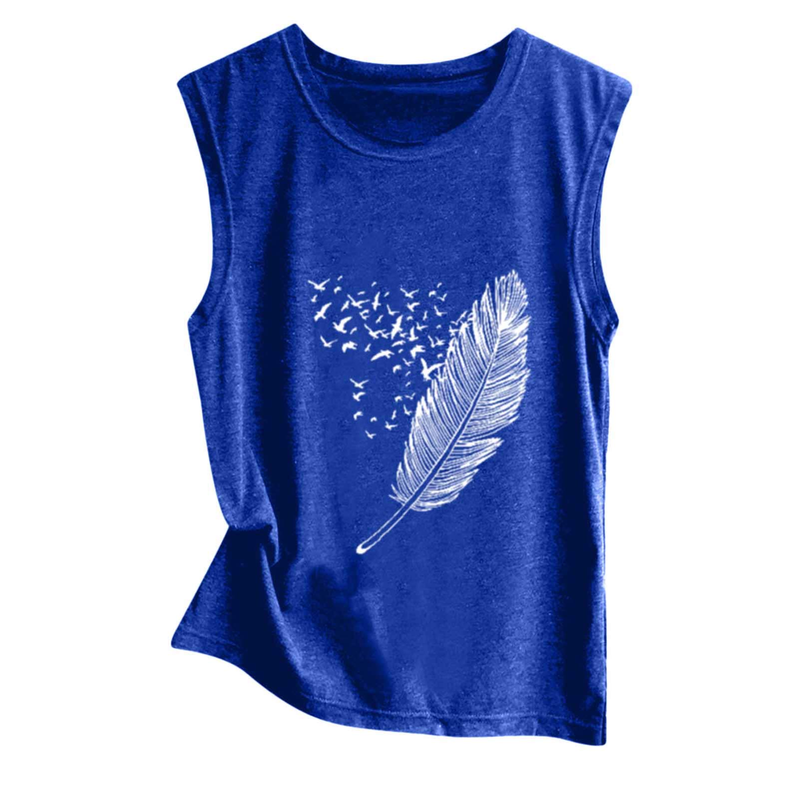 Women's Fashion Tank Tops - Sleeveless Casual Camisole Shirts for Summer, Gym, Yoga & Everyday Wear