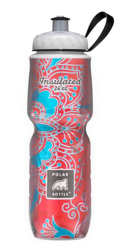 Polar Bottle Artist Series 24oz (710mL) Insulated Water Bottle - BPA Free, Leak Proof, Durable Cycling & Sports Bottle for Gym, Hiking, Running & Outdoor Activities