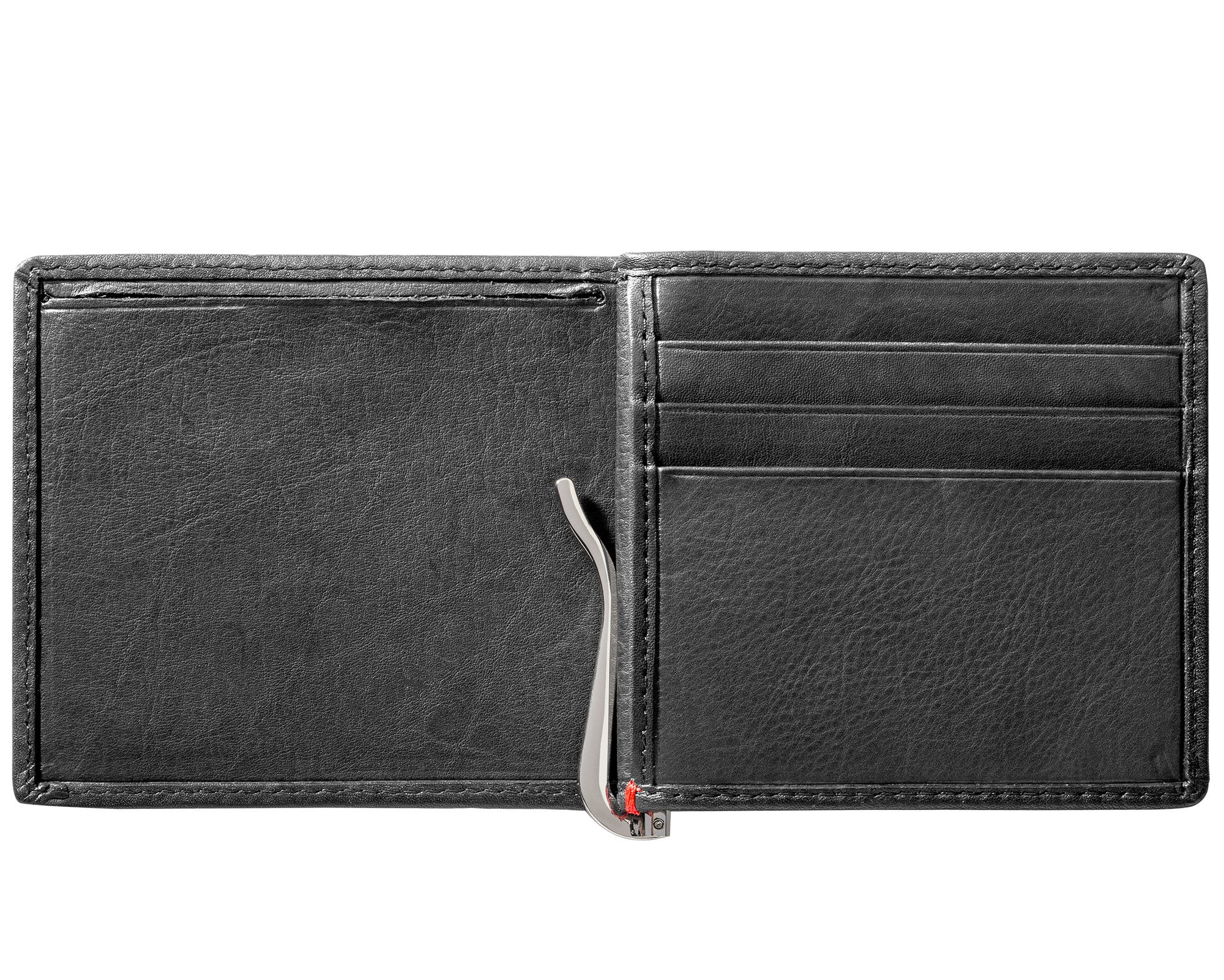 Vintage Zippo 1932 Replica Black Leather Wallet with Metal Plate Design - Perfect for Men's Everyday Carry & Gift Giving