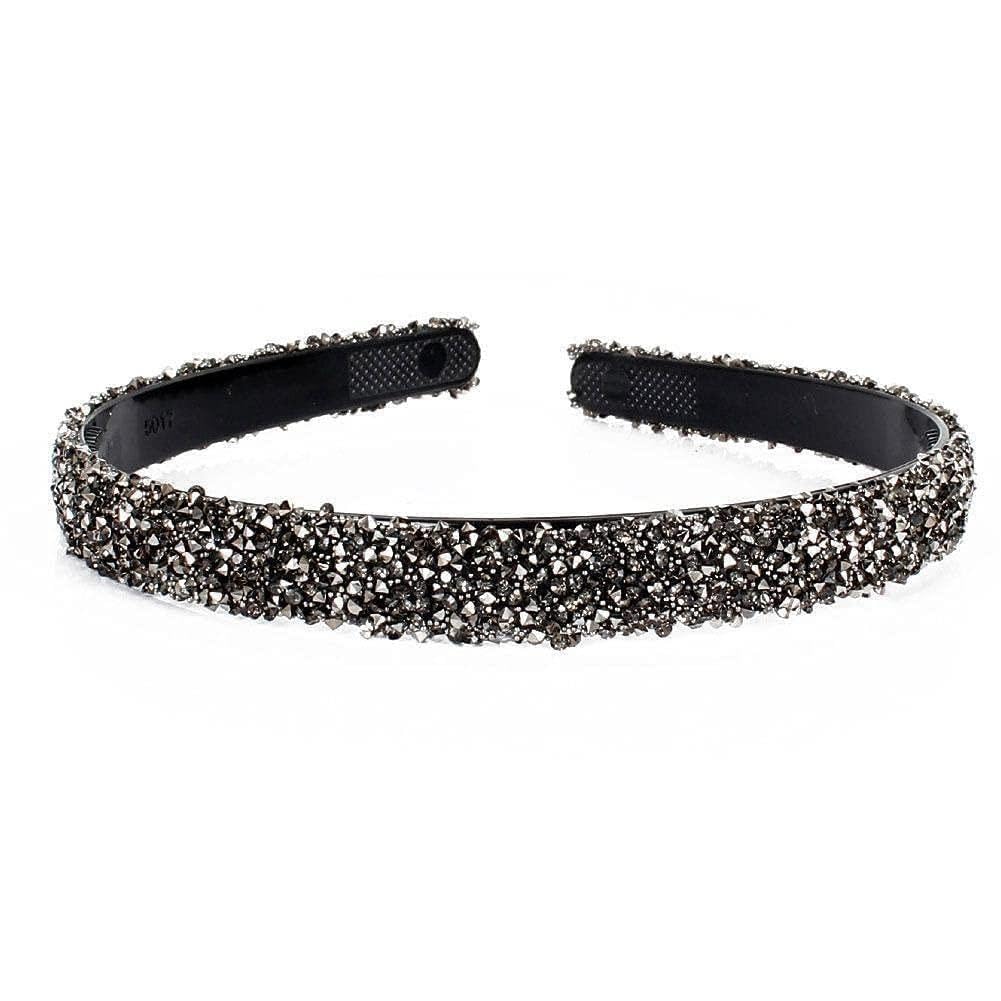 Luxury Semicircle Retro Colored Headband for Women - Elegant Hair Accessories & Fashion Headbands (White Style) - Perfect for Parties, Weddings & Everyday Wear