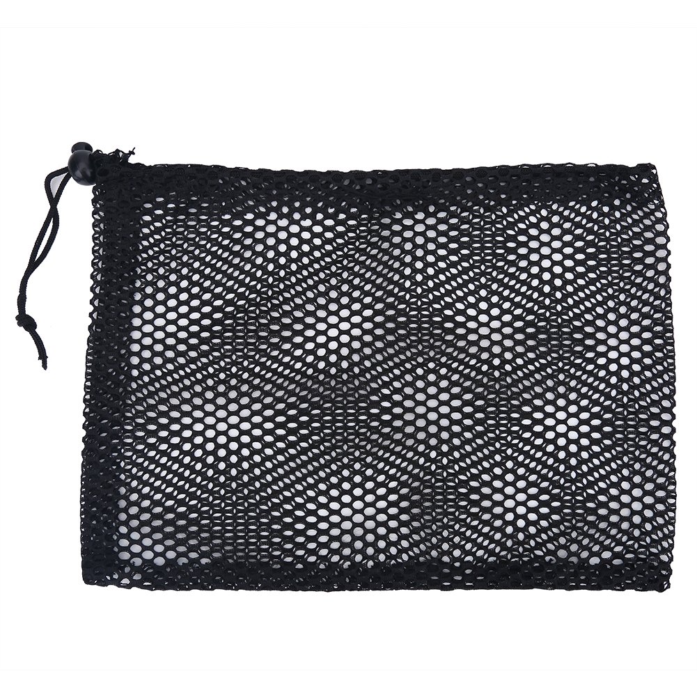 VGEBY1 Golf Ball Bag - Washable Mesh Drawstring Pouch for Golf Balls & Accessories (3 Sizes, Large) - Perfect for Driving Range, Golf Course & Travel Storage
