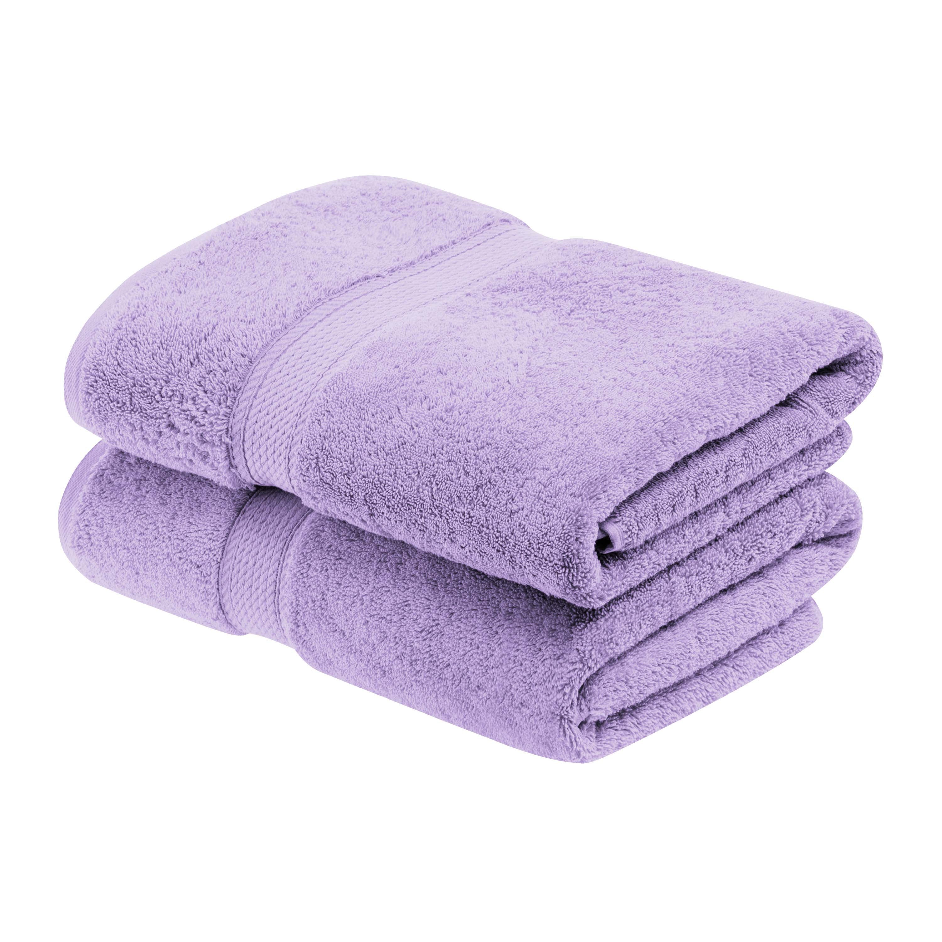 Premium Egyptian Cotton Bath Towel Set - Ultra Soft, Absorbent & Heavyweight 2-Piece Set for Spa, Bathroom & Luxury Home Use